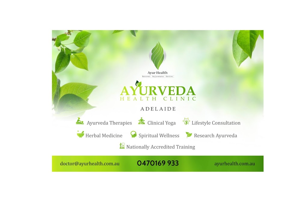AyurHealth Ayurveda Clinic | health | 4 Merton Rd, Blackwood SA 5051, Australia | 0470169933 OR +61 470 169 933