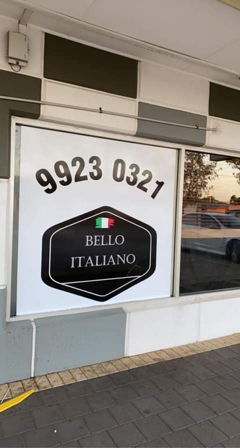 Bello Italiano | restaurant | 6/429 Chapman Rd, Bluff Point WA 6530, Australia | 0899230321 OR +61 8 9923 0321