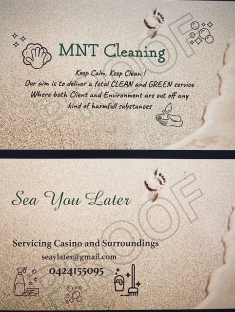 MNT Cleaning | point of interest | Cascade Dr, Casino NSW 2470, Australia | 0424155095 OR +61 424 155 095