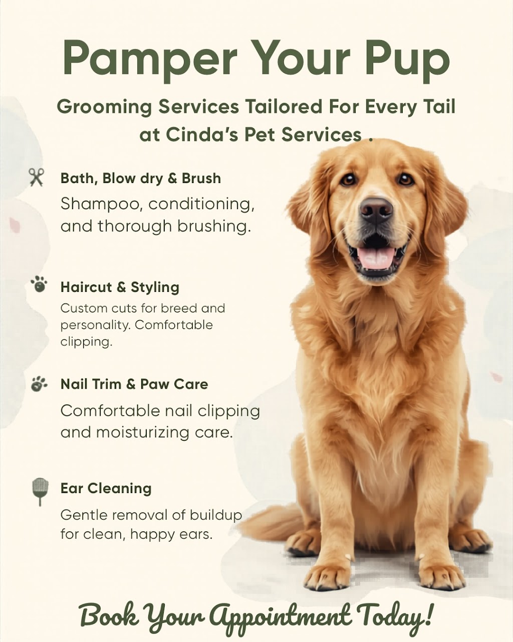 Cinda’s Pet Services | 2/96 Northville Dr, Barnsley NSW 2278, Australia | Phone: 0424 649 428