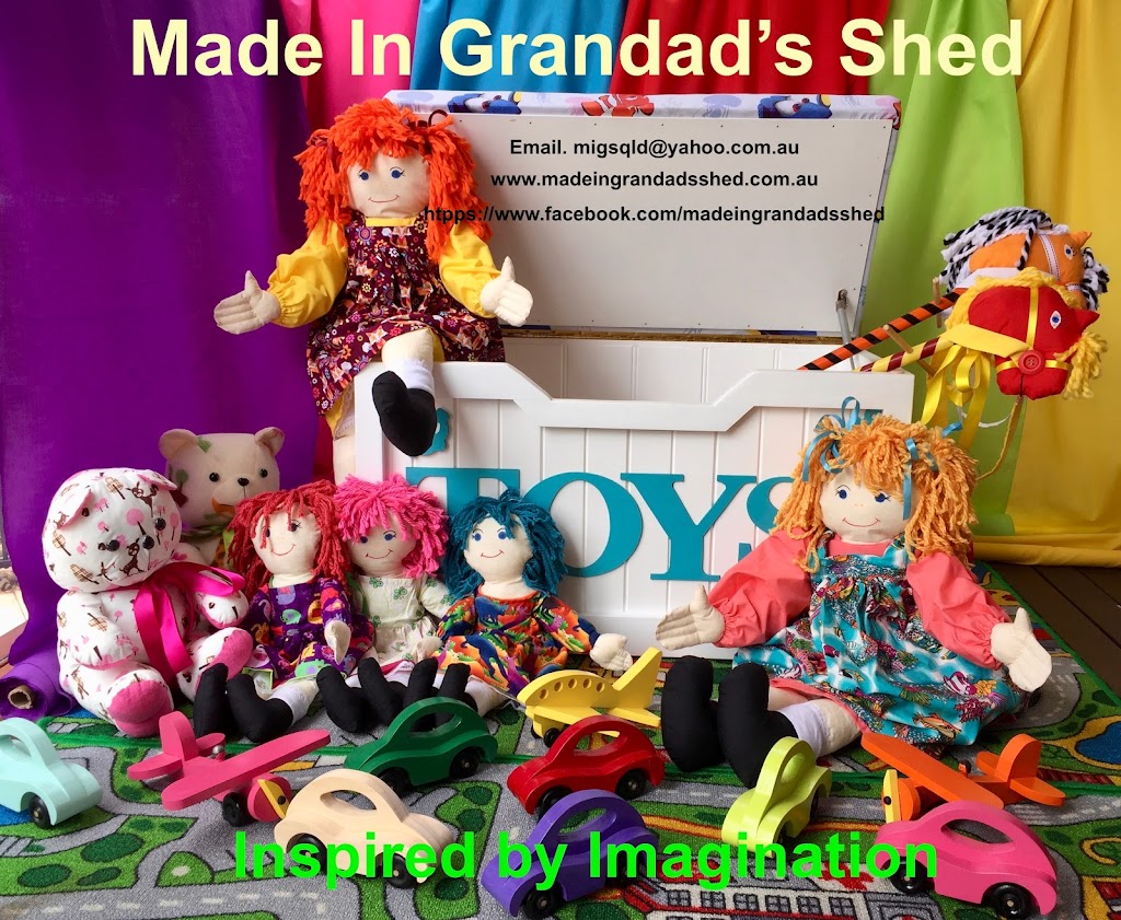 Made in Grandad’s Shed | 24 Huntley Pl, Caloundra West QLD 4551, Australia | Phone: 0438 997 576