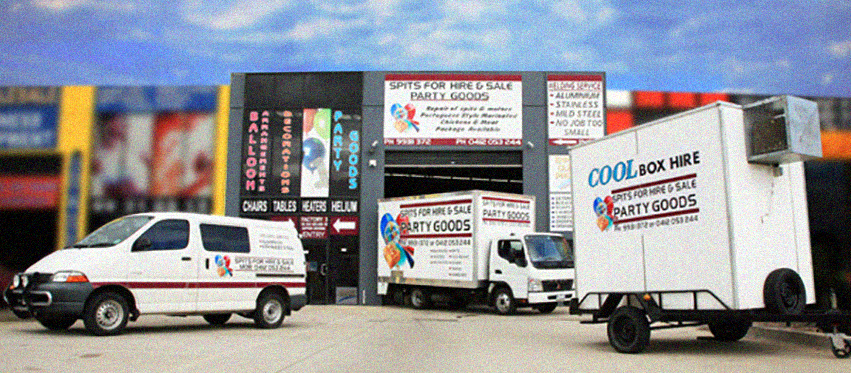 Spits for Hire and Sale Party Goods | 352 Old Geelong Rd, Hoppers Crossing VIC 3029, Australia | Phone: (03) 9931 1372