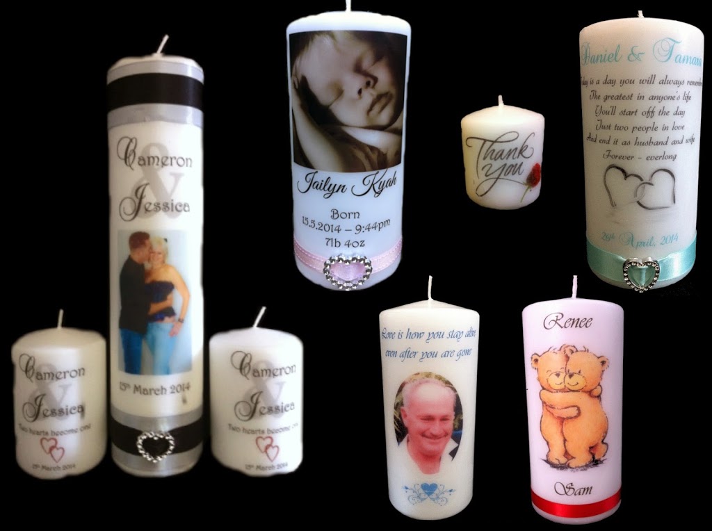 Candles Personalised For You | 191 Dorking Rd, Box Hill North VIC 3129, Australia | Phone: 0411 357 801