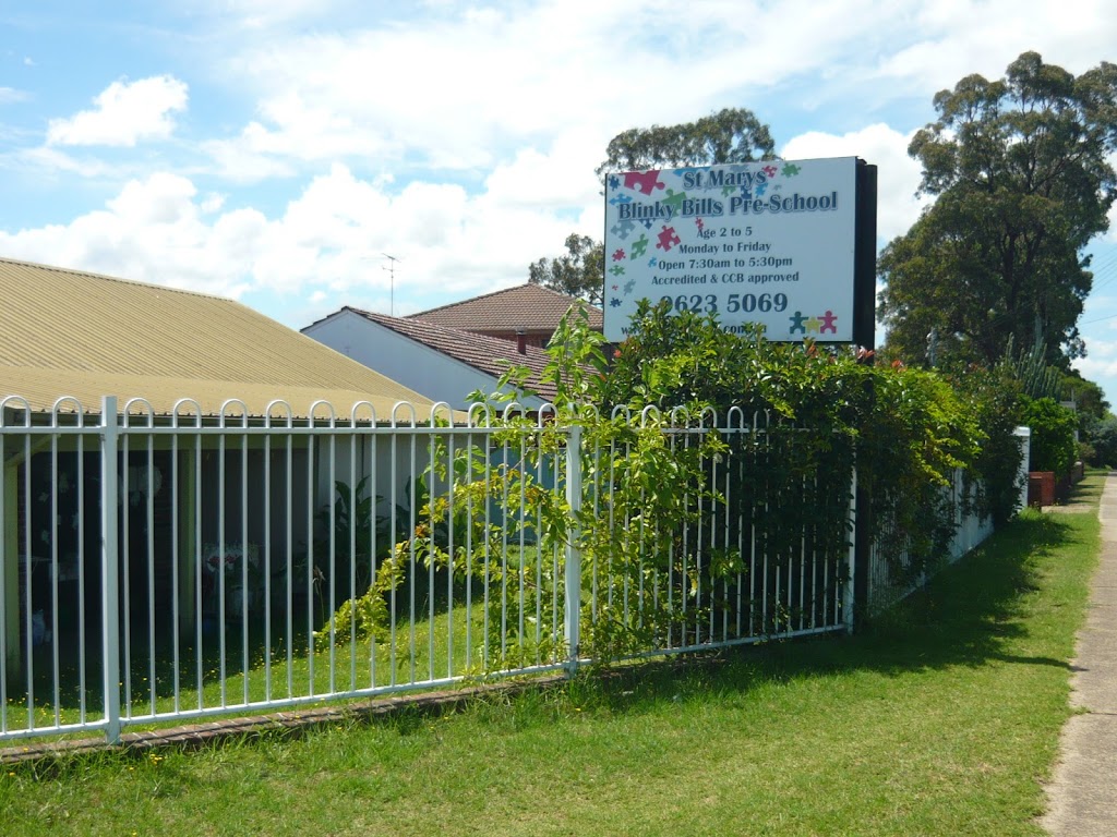 St Marys Blinky Bills Preschool | school | 263 Great Western Hwy, St Marys NSW 2760, Australia | 0296235069 OR +61 2 9623 5069